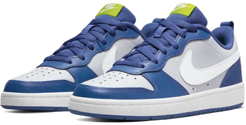 (Youth) Nike Court Borough Low 2 'Grey Fog Mystic Navy' BQ5448-016 Purchase (Youth) Nike Court Borough Low 2 'Grey Fog Mystic Navy' BQ5448-016