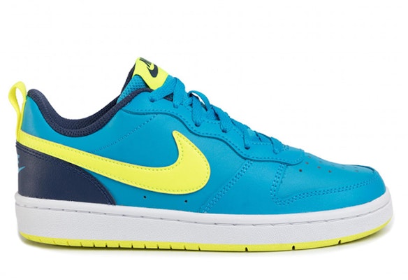 Nike Court Borough 低筒 耐吉板鞋 GS 藍黃 Order Nike Court Borough 低筒 耐吉板鞋 GS 藍黃