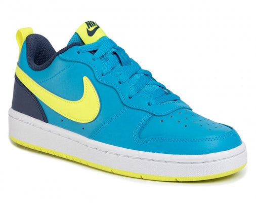 Nike Court Borough 低筒 耐吉板鞋 GS 藍黃 Lookbook Nike Court Borough 低筒 耐吉板鞋 GS 藍黃