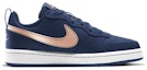 Order (JR) Nike Court Borough Low 2 'Navy Copper' Lelaki Kasual Sneakers. BQ5448-401