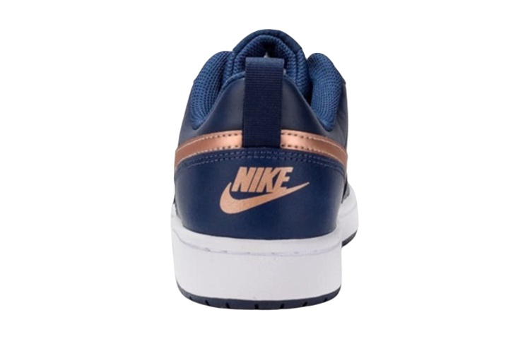 Lookbook (JR) Nike Court Borough Low 2 'Navy Copper' Lelaki Kasual Sneakers. BQ5448-401