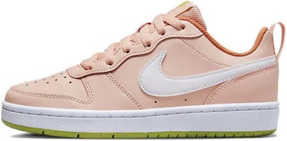 (Youth) Nike Court Borough Low 2 'Pink White' BQ5448-800