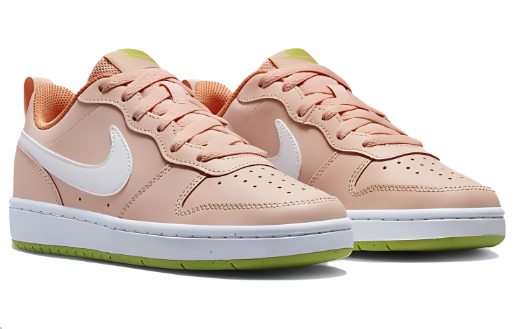(Youth) Nike Court Borough Low 2 'Pink White' 圖 4