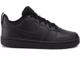(Youth) Nike Court Borough Low 2 'Triple Black' BQ5448-001 (Youth) Nike Court Borough Low 2 'Triple Black' BQ5448-001