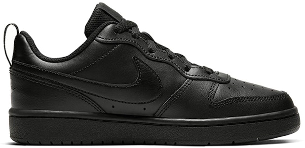 (JR) Nike Court Borough Low 2 'Hitam Triple' BQ5448-001 Order (JR) Nike Court Borough Low 2 'Hitam Triple' BQ5448-001