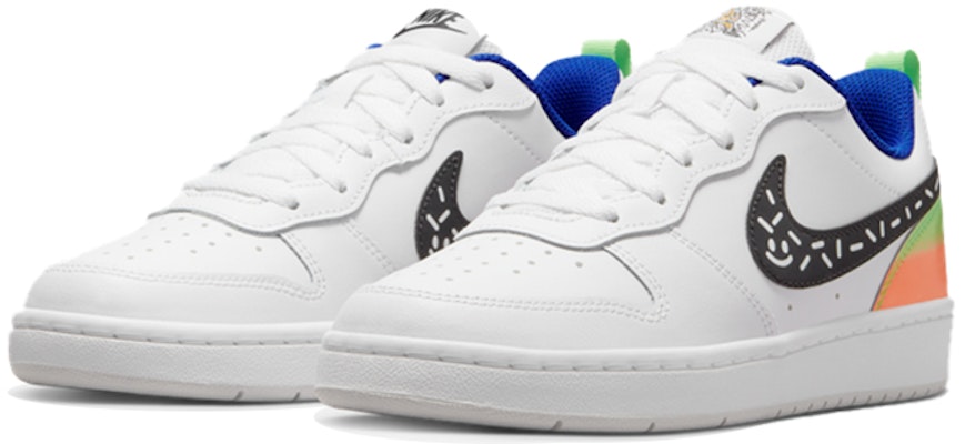 (JR) Nike Court Borough Low 2 'Putih Hitam Photon Dust' DV1367-101 Lookbook (JR) Nike Court Borough Low 2 'Putih Hitam Photon Dust' DV1367-101