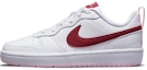 Buy (JR) Nike Court Borough Low 2 'Putih Dark Beetroot' BQ5448-120