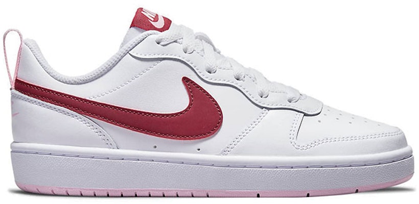 (JR) Nike Court Borough Low 2 'Blanco Remolacha Oscura' BQ5448-120 Order (JR) Nike Court Borough Low 2 'Blanco Remolacha Oscura' BQ5448-120