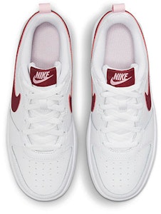 (JR) Nike Court Borough Low 2 'Putih Dark Beetroot' BQ5448-120 Shop (JR) Nike Court Borough Low 2 'Putih Dark Beetroot' BQ5448-120