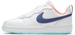 (JR) Nike Court Borough Low 2 'Putih Ungu Gelap' BQ5448-112