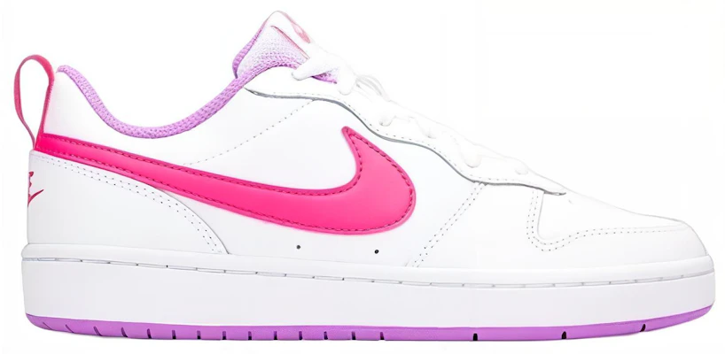 (JR) 耐克Court Borough Low 2白色炫粉 低帮运动鞋 BQ5448-111 Order (JR) 耐克Court Borough Low 2白色炫粉 低帮运动鞋 BQ5448-111
