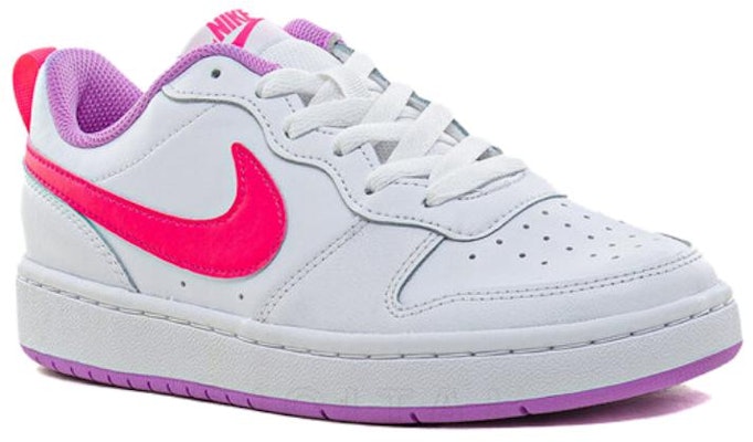 (JR) 耐克Court Borough Low 2白色炫粉 低帮运动鞋 BQ5448-111 Lookbook (JR) 耐克Court Borough Low 2白色炫粉 低帮运动鞋 BQ5448-111