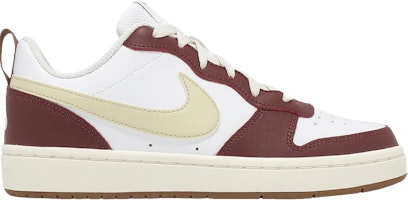 (Youth) Nike Court Borough Low 2 'White Light Khaki Sail' IB4706-121