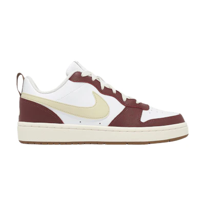 (Youth) Nike Court Borough Low 2 'White Light Khaki Sail'