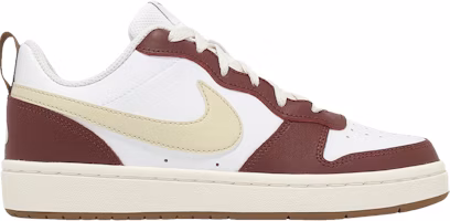 (Youth) Nike Court Borough Low 2 'White Light Khaki Sail' IB4706-121 (Youth) Nike Court Borough Low 2 'White Light Khaki Sail' IB4706-121