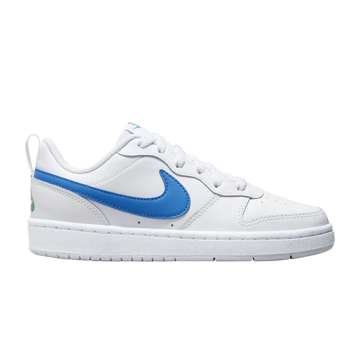 (Youth) Nike Court Borough Low 2 'White Photo Blue' BQ5448-123