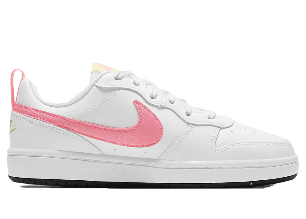 (Youth) Nike Court Borough Low 2 'White Sunset Pulse' BQ5448-108 ...