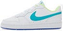 Buy (JR) Nike Court Borough Low 2 'Putih Biru Teal' BQ5448-105