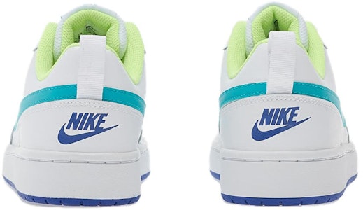 (JR) Nike Court Borough Low 2 'Putih Teal Biru' BQ5448-105 Shop (JR) Nike Court Borough Low 2 'Putih Teal Biru' BQ5448-105
