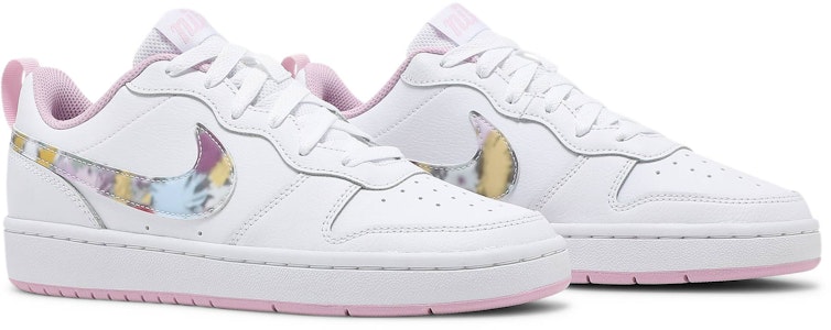 (JR) Nike Court Borough Low 2 SE 'Swoosh Floral' CK5426-100 Cheap (JR) Nike Court Borough Low 2 SE 'Swoosh Floral' CK5426-100