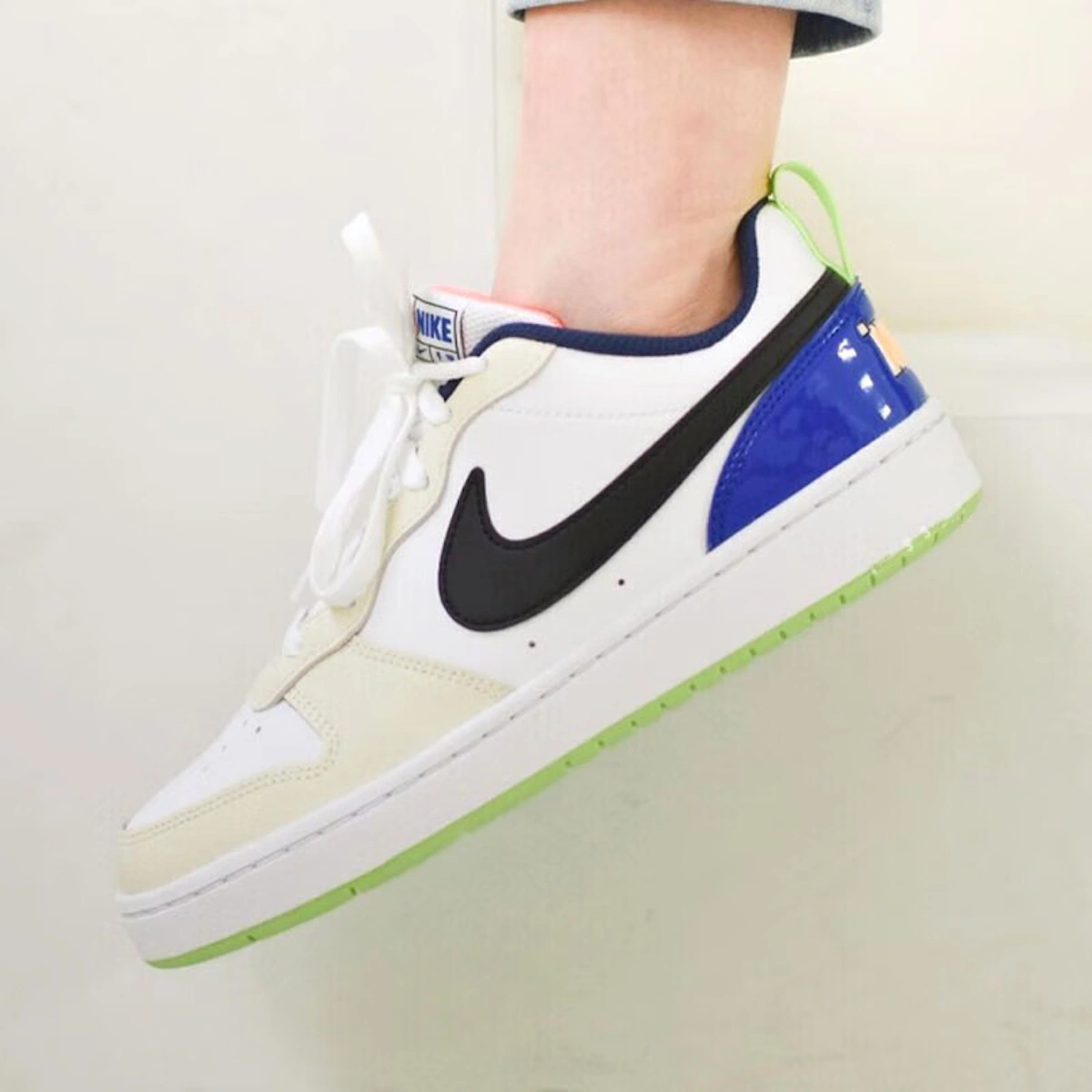 (Youth) Nike Court Borough Low 2 SE 'Player One' FB1394-101