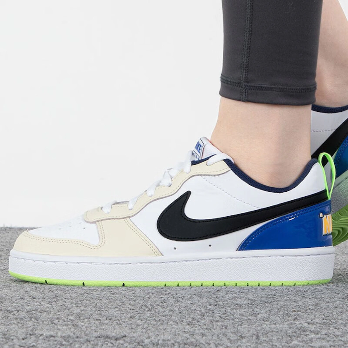 (Youth) Nike Court Borough Low 2 SE 'Player One' FB1394-101