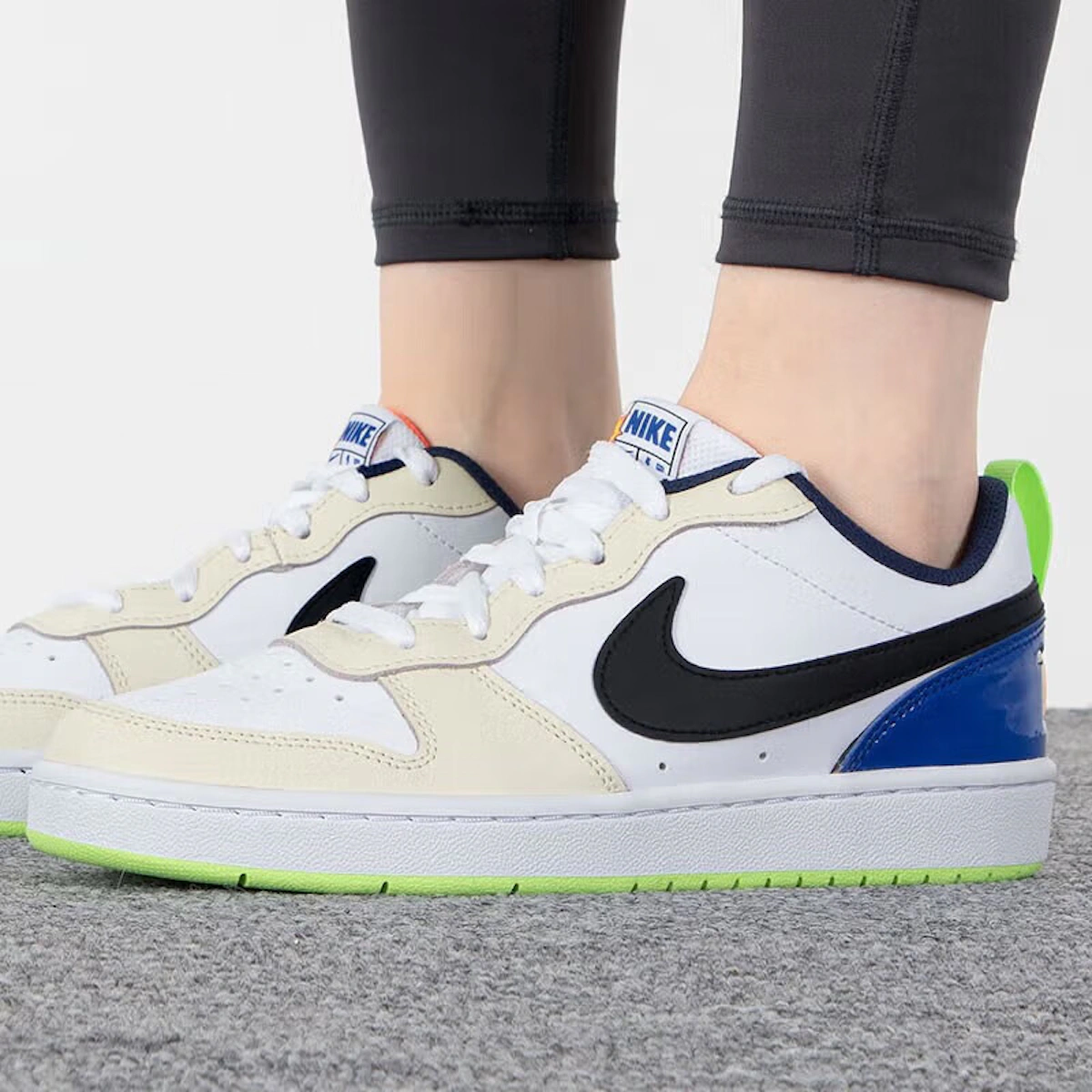 (Youth) Nike Court Borough Low 2 SE 'Player One' FB1394-101