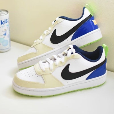(JR) 耐克 Court Borough Low 2 SE 'Player One' 运动鞋 FB1394-101 Cheap (JR) 耐克 Court Borough Low 2 SE 'Player One' 运动鞋 FB1394-101