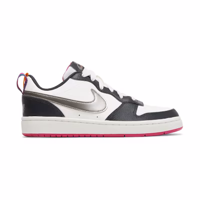 (Youth) Nike Court Borough Low 2 SE 'Summit White Pink Prime'