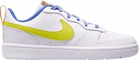 (Youth) Nike Court Borough Low 2 SE 'White Atomic Green' DQ7770-100 (Youth) Nike Court Borough Low 2 SE 'White Atomic Green' DQ7770-100