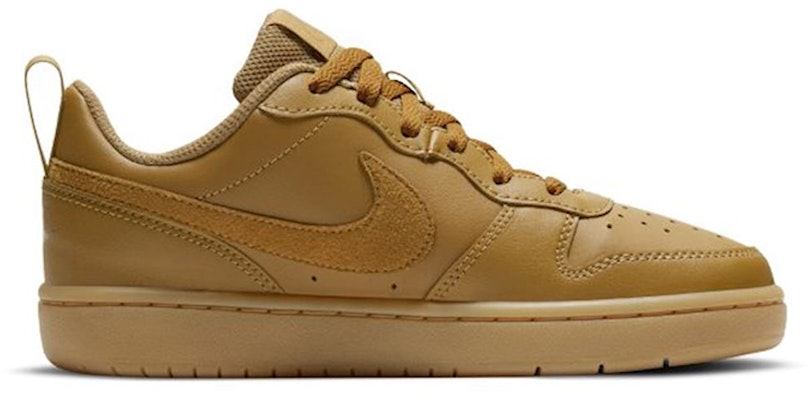 (JR) Nike Court Borough Low 2 Coklat Gandum Gum Coklat Muda BQ5448-700 Order (JR) Nike Court Borough Low 2 Coklat Gandum Gum Coklat Muda BQ5448-700