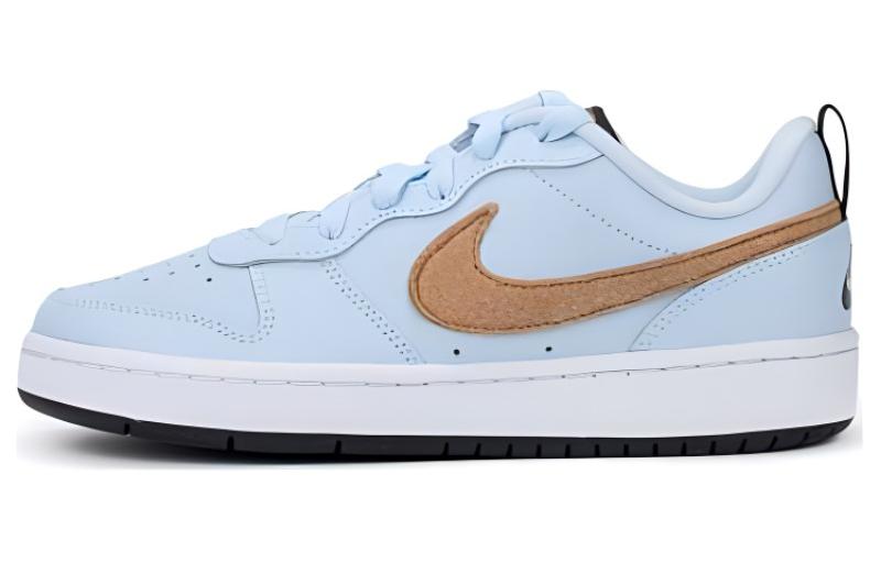 Buy (JR) Nike Court Borough Low 2GS 'Biru Cokelat Putih' CQ4015-400