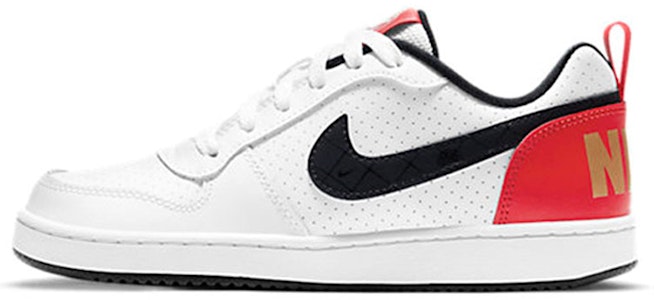 (JR) Nike Court Borough Low 'Hitam Putih Merah' DD8495-106 Buy (JR) Nike Court Borough Low 'Hitam Putih Merah' DD8495-106