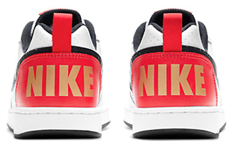(Youth) Nike Court Borough Low ‘Black White Red’ DD8495-106