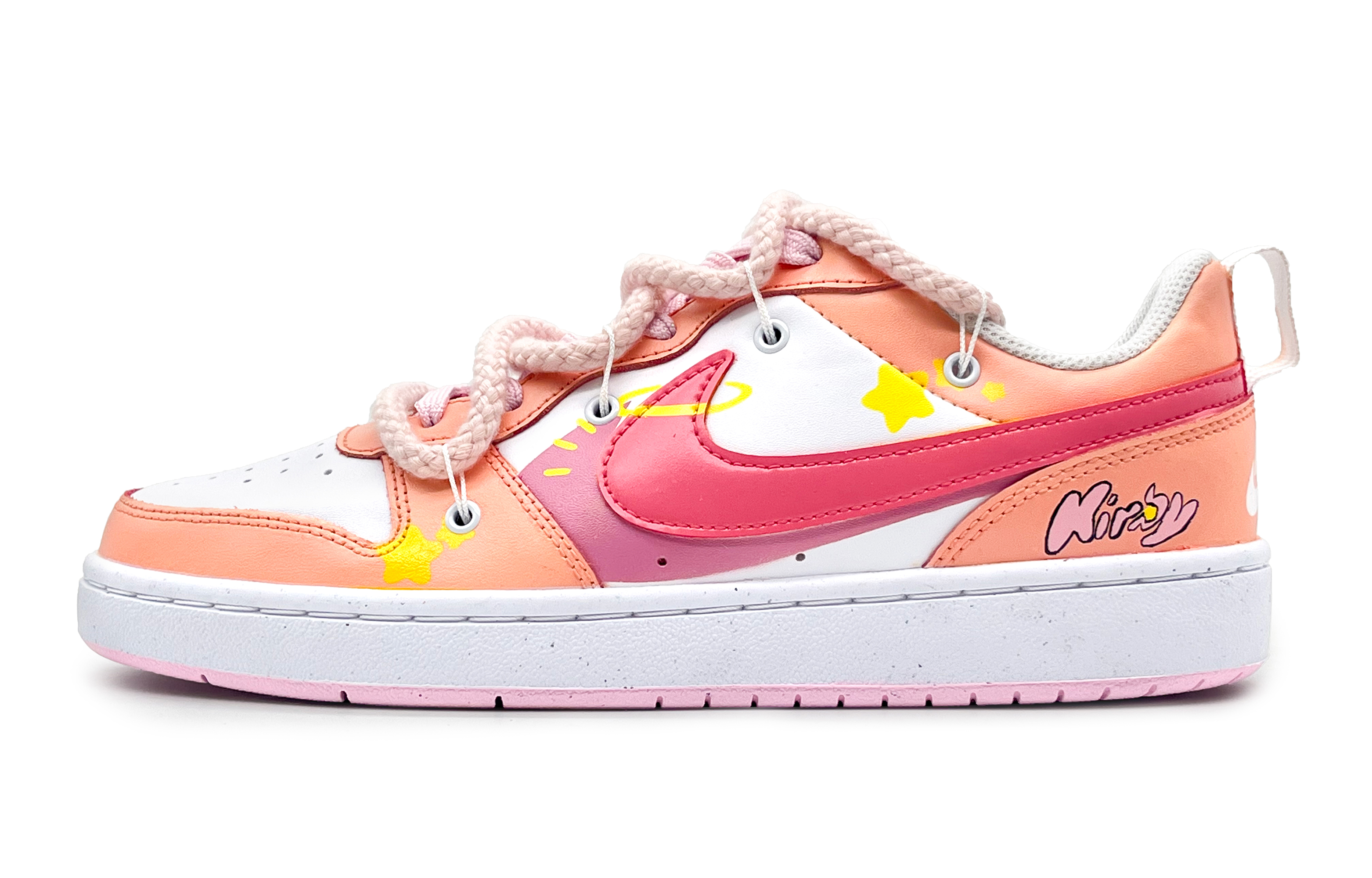 (Youth) Nike Court Borough Low 'Kirby Graffiti Custom' 圖 2