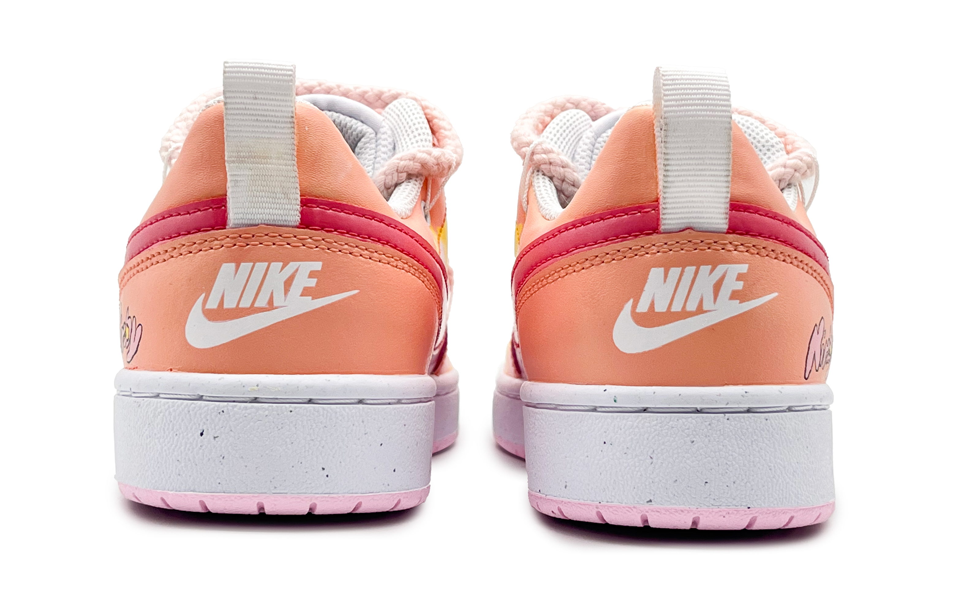 (Youth) Nike Court Borough Low 'Kirby Graffiti Custom' 圖 5