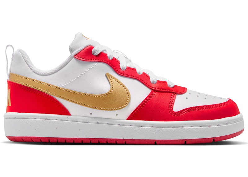 Nike Court Borough Low Recraft 'White University Red' DV5456-137