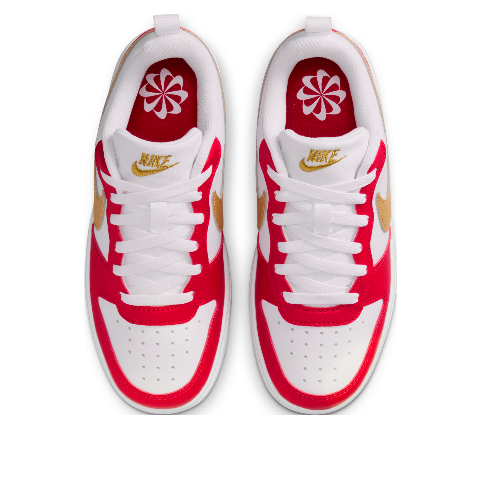 Shop Nike Court Borough Low Recraft 'White University Red' DV5456-137