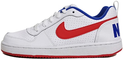 (Youth) Nike Court Borough Low 'White Blue Red' DM2420-164 (Youth) Nike Court Borough Low 'White Blue Red' DM2420-164