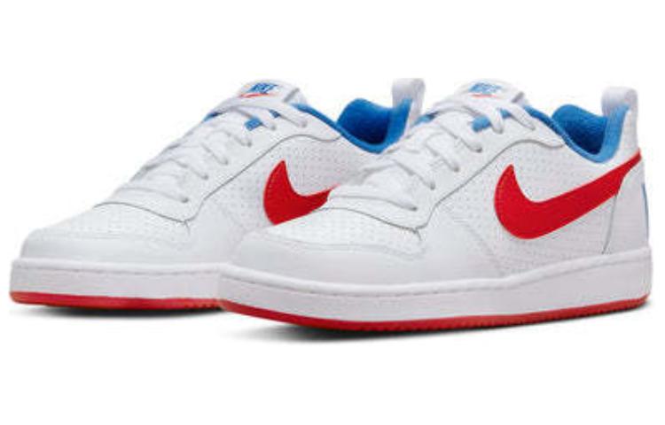 Details for (JR) Nike Court Borough Low 'Blanco Azul Rojo' DM2420-164