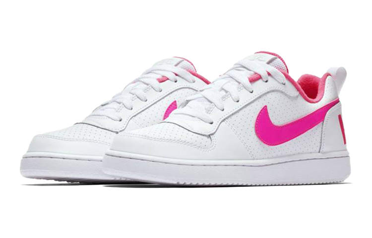 (Youth) Nike Court Borough Low 'White Pink Blast' 圖 3