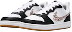 Lookbook (JR) Nike Court Borough Low Negro Blanco Leopardo Swoosh. IR0566-001
