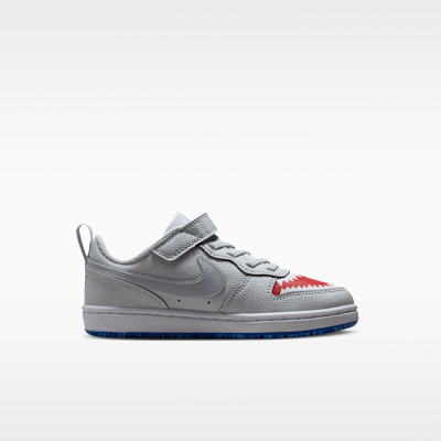 Lookbook (JR) Nike Court Borough Low 純白/大學紅/皇家藍/狼灰 IO1663-001