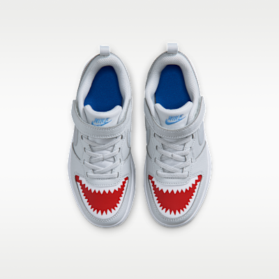Shop (JR) Nike Court Borough Low 純白/大學紅/皇家藍/狼灰 IO1663-001