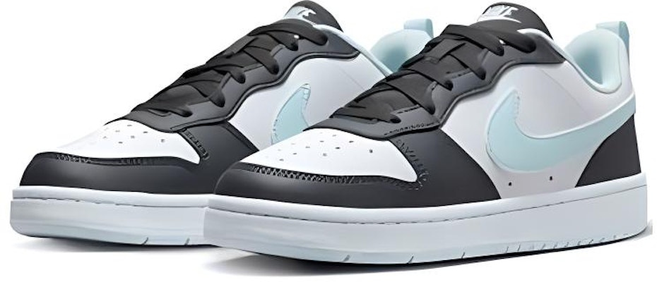 (JR) Nike Court Borough Low Recraft 'Anthracite Glacier Blue' Lelaki Wanita HQ3258-060 Lookbook (JR) Nike Court Borough Low Recraft 'Anthracite Glacier Blue' Lelaki Wanita HQ3258-060