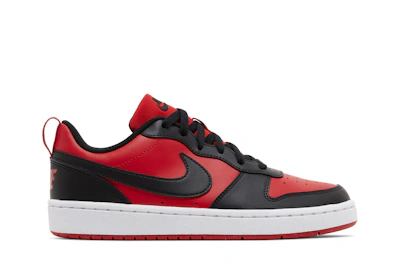 (Youth) Nike Court Borough Low Recraft 'Black University Red' DV5456-600