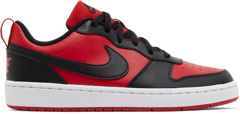 (JR) Nike Court Borough Low Recraft 'Hitam Merah University' DV5456-600 Buy (JR) Nike Court Borough Low Recraft 'Hitam Merah University' DV5456-600