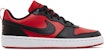 (JR) Nike Court Borough Low Recraft 'Hitam Merah University' DV5456-600