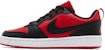 (JR) Nike Court Borough Low Recraft 'Hitam Merah University' DV5456-600
