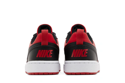 (Youth) Nike Court Borough Low Recraft 'Black University Red' DV5456-600